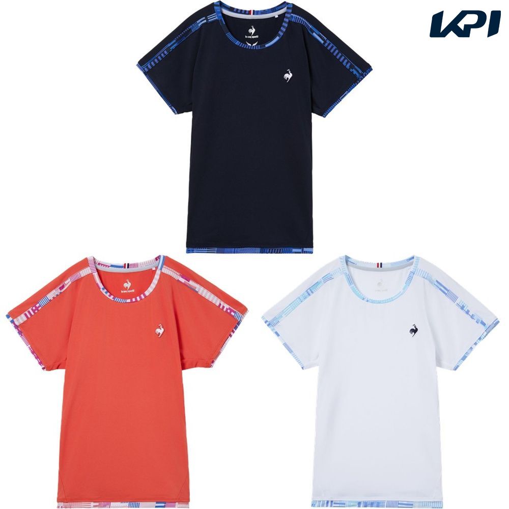 ルコック le coq sportif テニスウェア レディース   Aile forme ゲームシャツ LN6SHT21L 2026SS