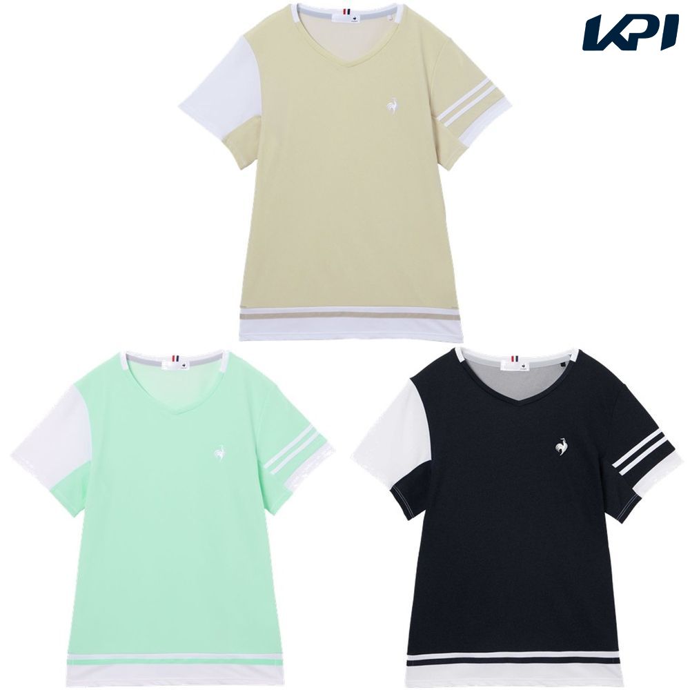 ルコック le coq sportif テニスウェア レディース   冷感ゲームシャツ LN6SHT31L 2026SS