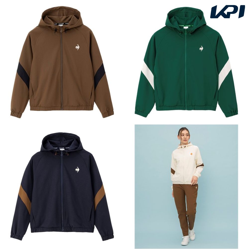 ルコック le coq sportif 健康・ボディケアウェア レディース   LCSプリュームクロスジャケット LT4FJK20L 2024FW