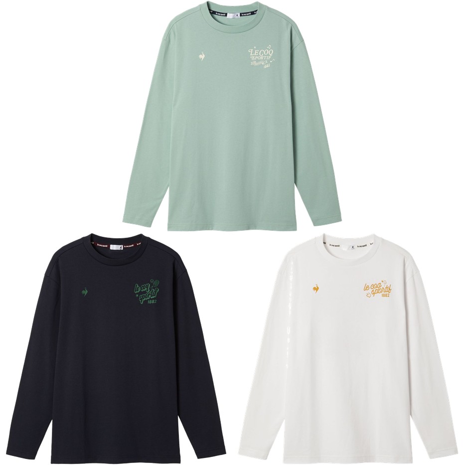ルコック le coq sportif マルチSPウェア メンズ   グラフィック長袖Tシャツ LT5FLT01M 2025FW