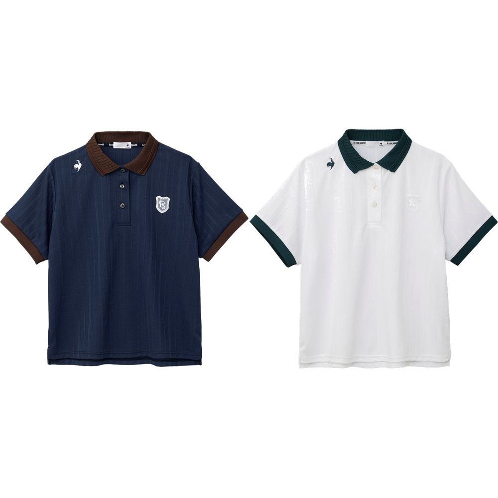 ルコック le coq sportif マルチSPウェア レディース   ジャガードポロシャツ LT6FHS00L 2026FW 9月中旬発売予定※予約