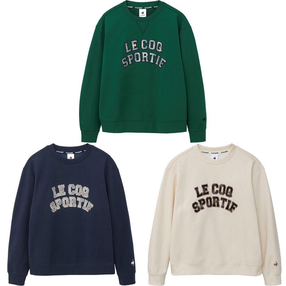 ルコック le coq sportif マルチSPウェア レディース   防風リブニットクルーネック LT6FSW43L 2026FW 9月中旬発売予定※予約