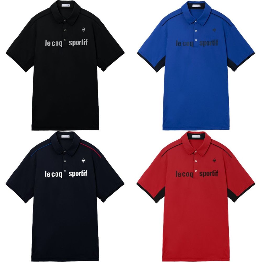 ルコック le coq sportif マルチSPウェア メンズ   接触冷感ストレッチポロシャツ LT6SHS41M 2026SS