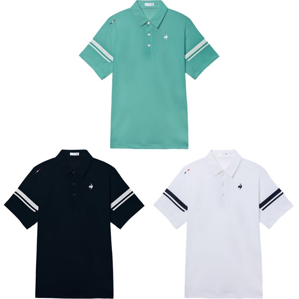 ルコック le coq sportif マルチSPウェア メンズ   接触冷感ポリエチレンポロシャツ LT6SHS42M 2026SS