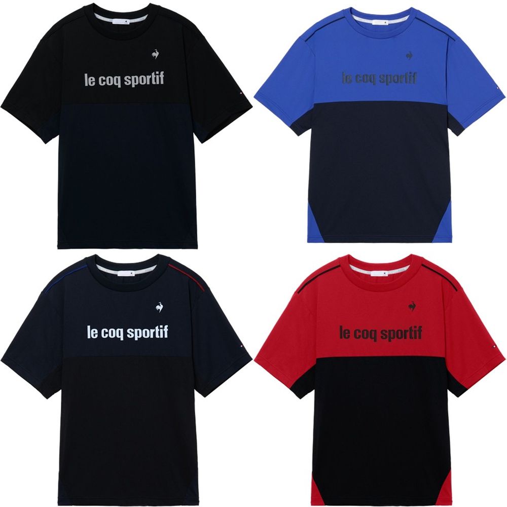 ルコック le coq sportif マルチSPウェア メンズ   接触冷感ストレッチ半袖Tシャツ LT6SHT03M 2026SS