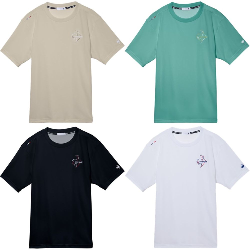 ルコック le coq sportif マルチSPウェア メンズ   接触冷感ポリエチレン半袖Tシャツ LT6SHT04M 2026SS