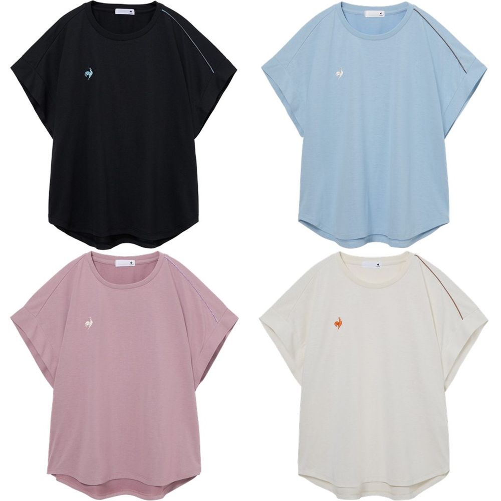 ルコック le coq sportif マルチSPウェア レディース   汗染み軽減フレンチスリーブシャツ LZ6SHT02L 2026SS