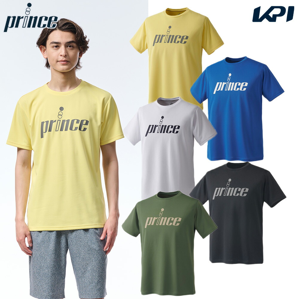 プリンス Prince テニスウェア メンズ   Tシャツ MA5001 2025FW 7月下旬発売予定※予約