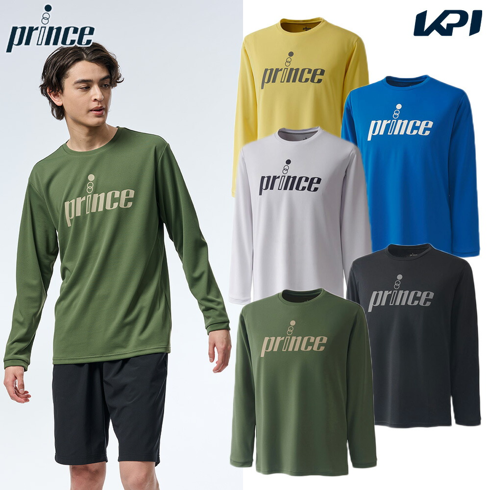 プリンス Prince テニスウェア メンズ   ロングスリーブシャツ MA5002 2025FW 7月下旬発売予定※予約