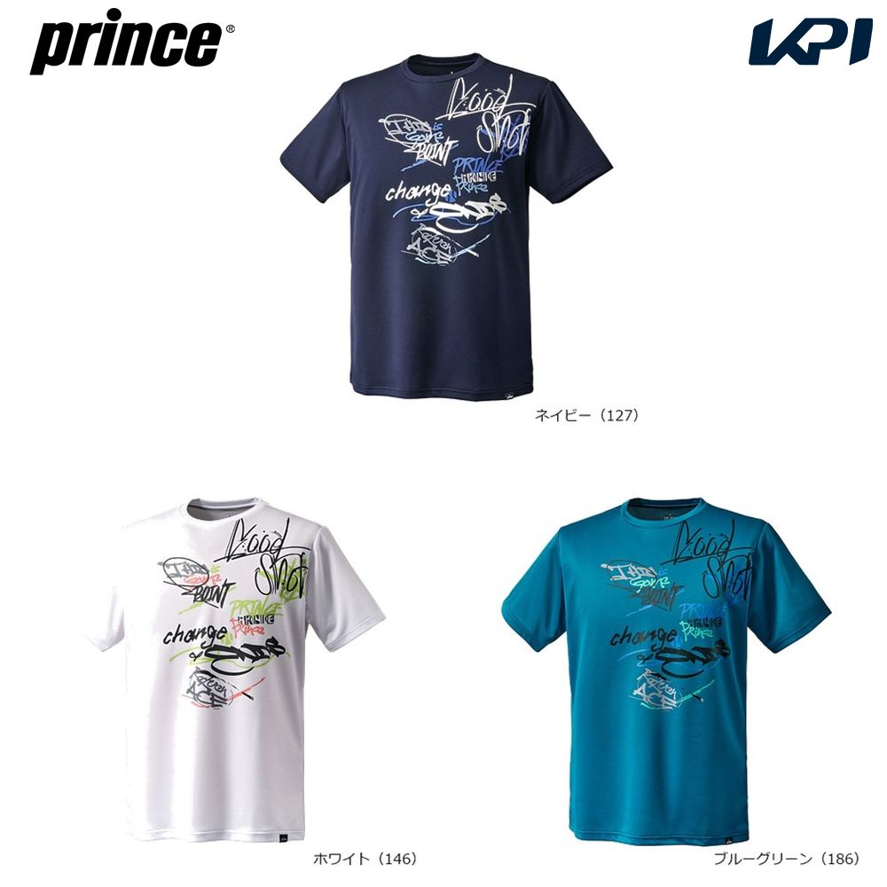 プリンス Prince テニスウェア ユニセックス   Tシャツ MF6022 2026FW 7月下旬発売予定※予約