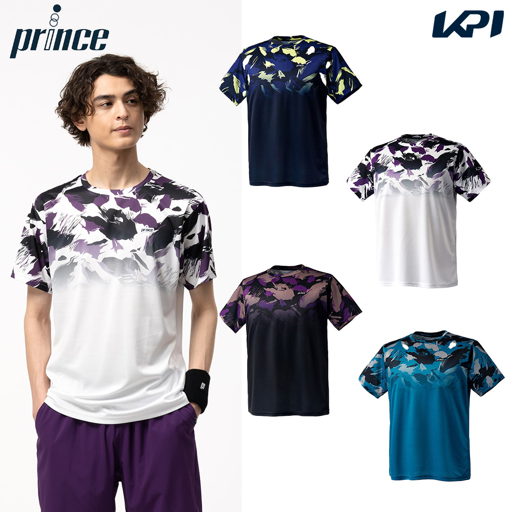 プリンス Prince テニスウェア ユニセックス   ゲームシャツ MF6023 2026FW