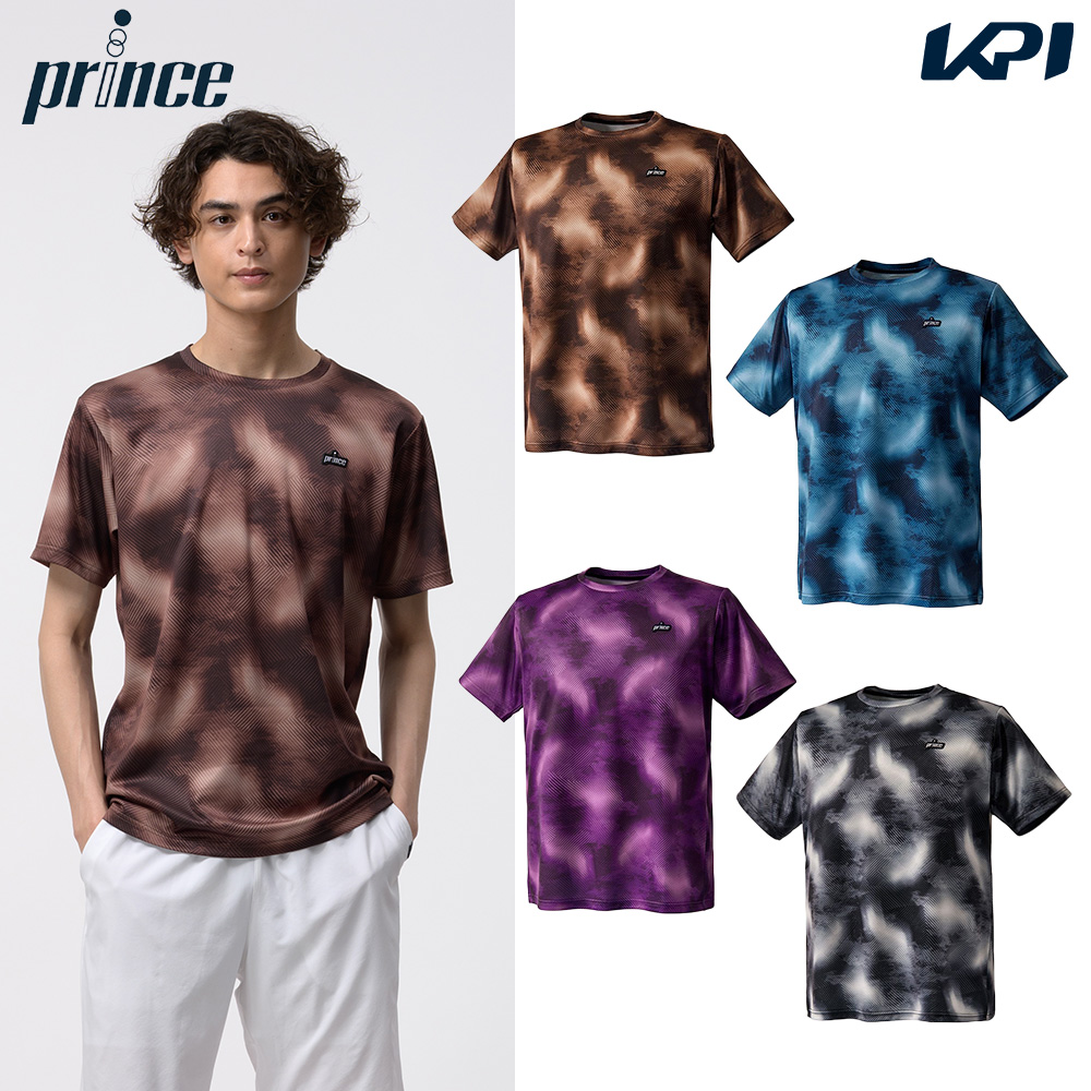 プリンス Prince テニスウェア ユニセックス   ゲームシャツ MF6025 2026FW 8月下旬発売予定※予約