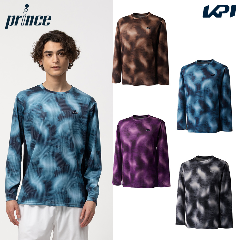 プリンス Prince テニスウェア ユニセックス   ロングスリーブシャツ MF6027 2026FW 8月下旬発売予定※予約