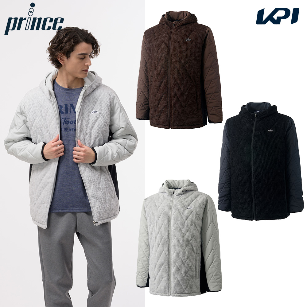 プリンス Prince テニスウェア ユニセックス   ハイブリッド中綿ジャケット MF6800 2026FW 9月下旬発売予定※予約