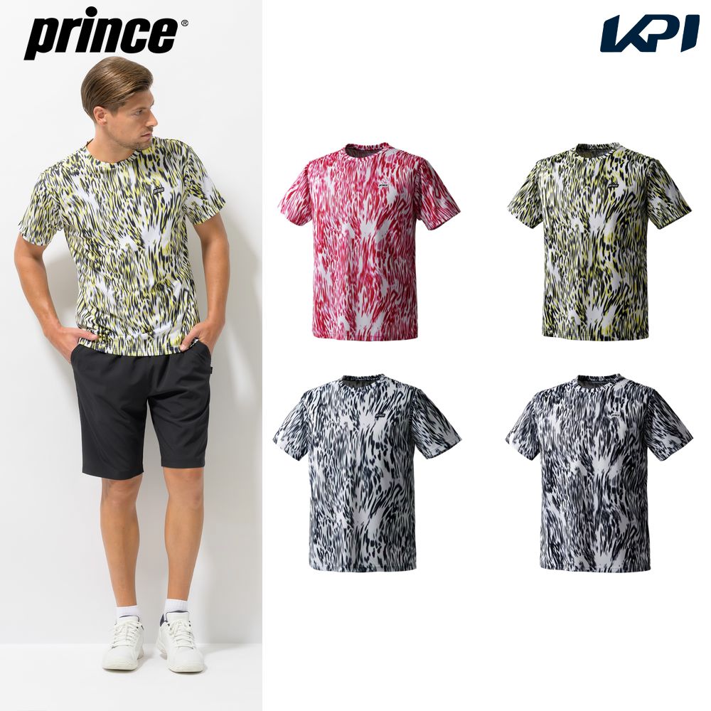 プリンス Prince テニスウェア ユニセックス ゲームシャツ MS3004 2023SS