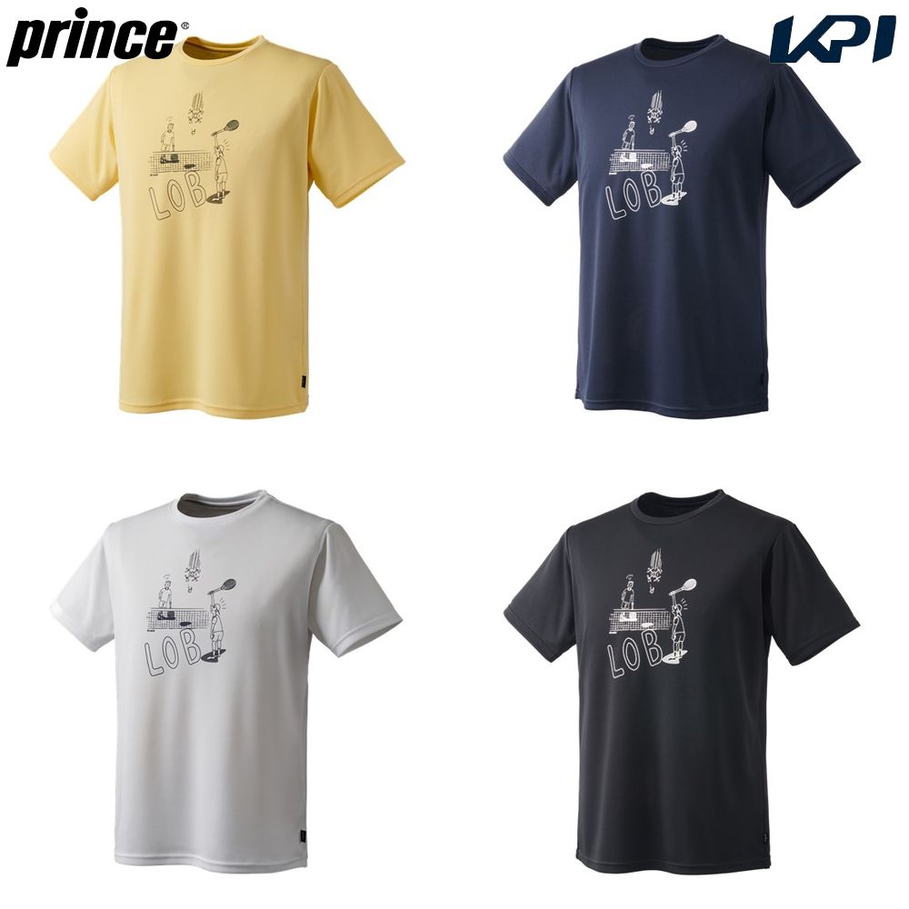 プリンス Prince テニスウェア ユニセックス Tシャツ MS5013