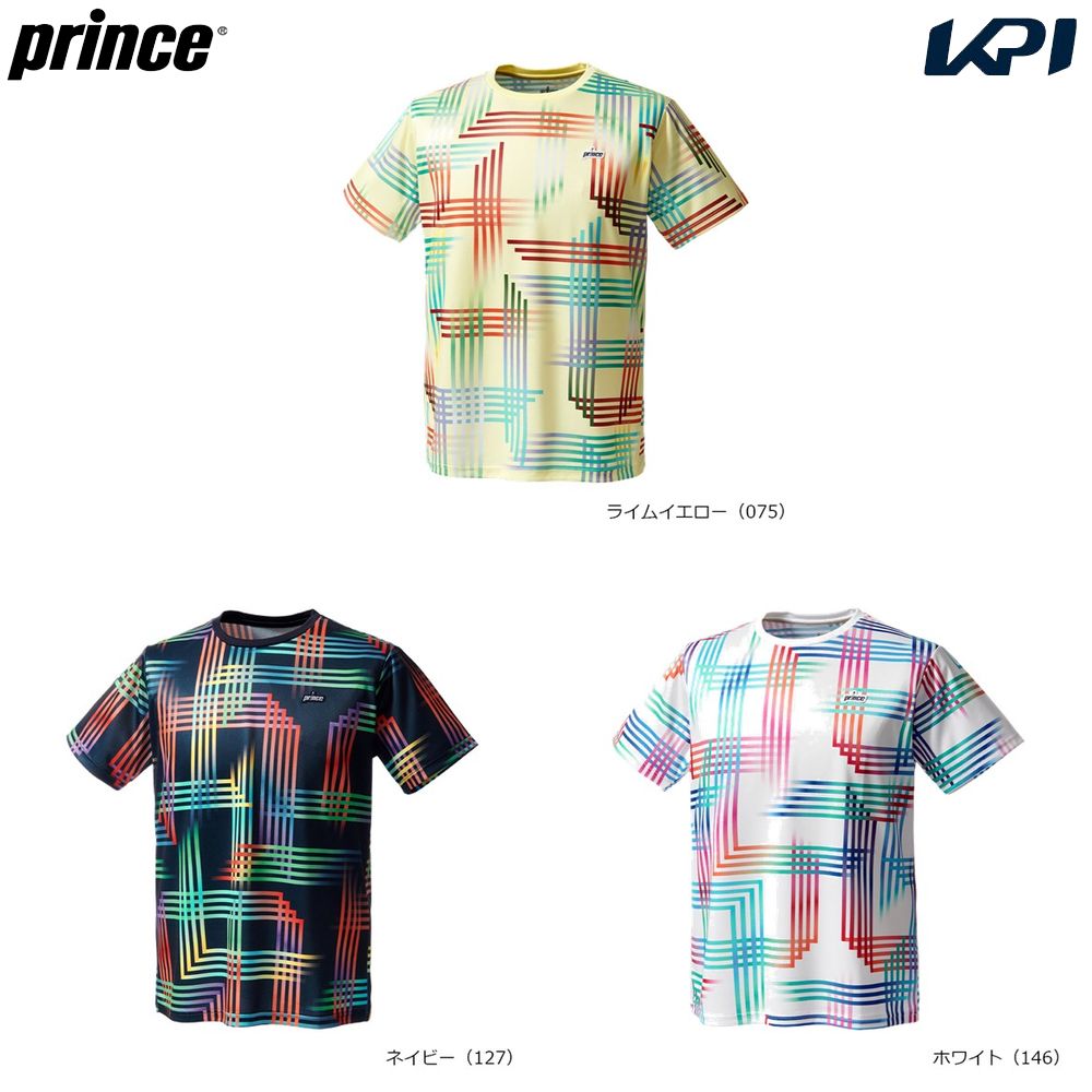 プリンス Prince テニスウェア ユニセックス   ゲームシャツ MS6003 2026SS 1月下旬発売予定※予約