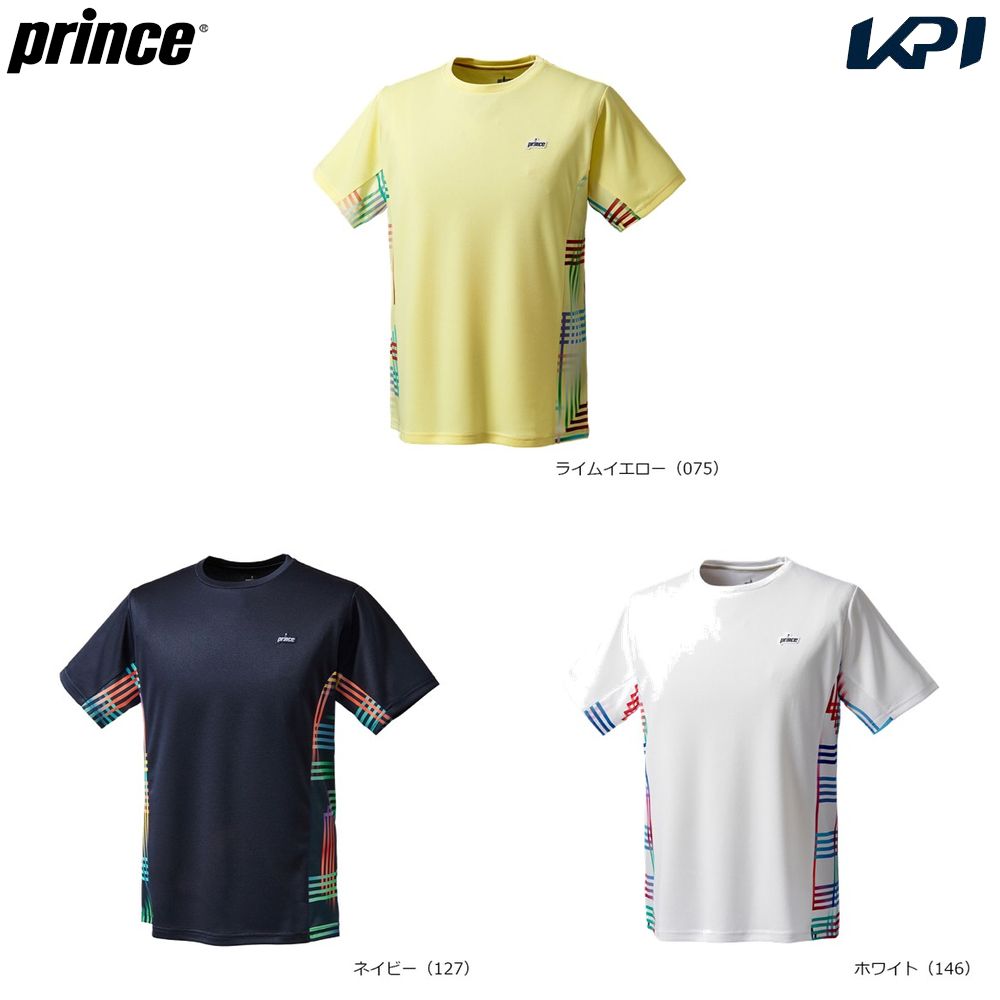 プリンス Prince テニスウェア ユニセックス   ゲームシャツ MS6004 2026SS 1月下旬発売予定※予約