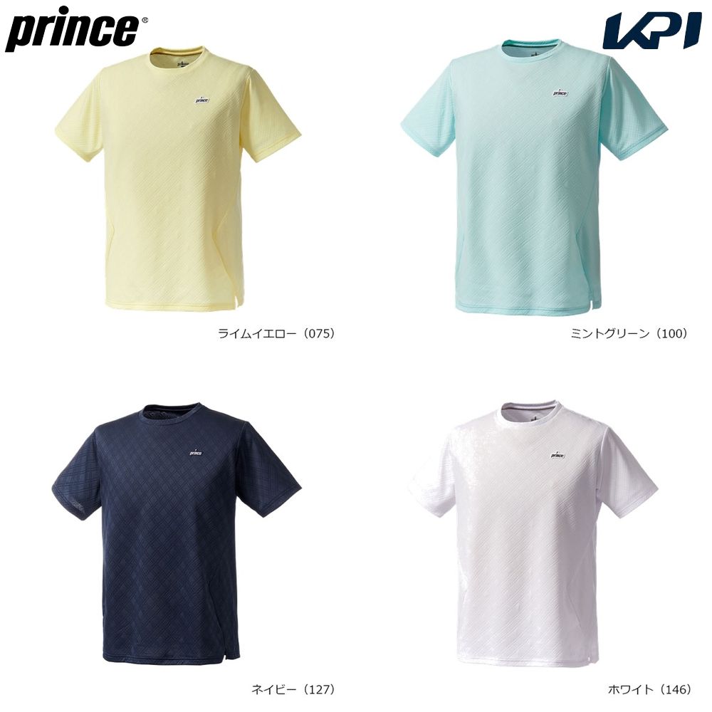 プリンス Prince テニスウェア ユニセックス   ゲームシャツ MS6006 2026SS 1月下旬発売予定※予約