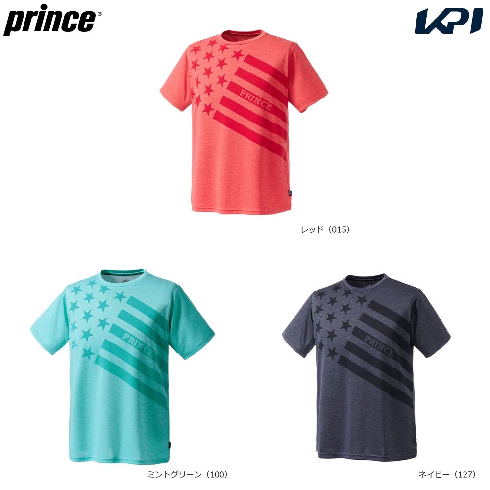プリンス Prince テニスウェア ユニセックス   Tシャツ MS6007 2026SS 1月下旬発売予定※予約