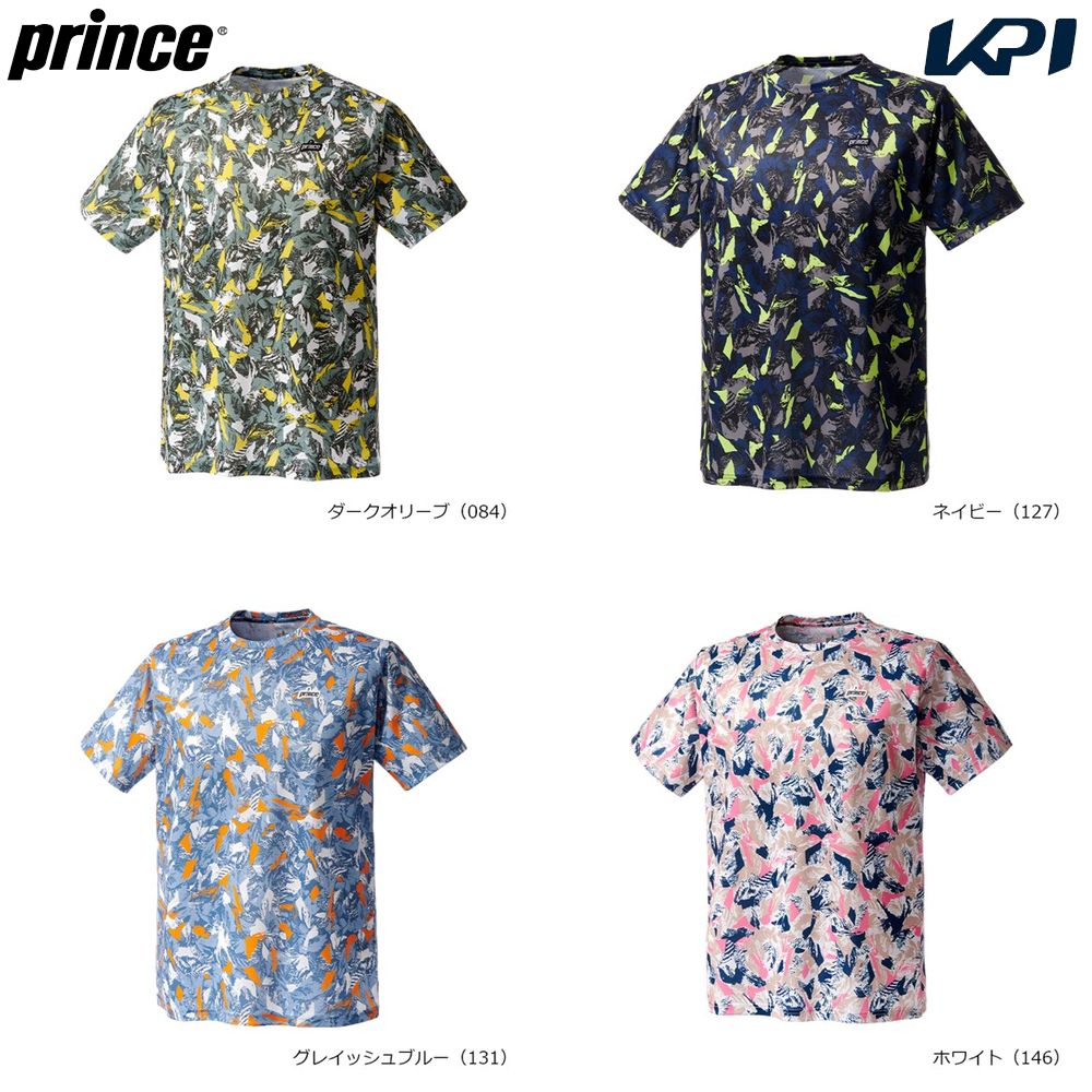 プリンス Prince テニスウェア ユニセックス   ゲームシャツ MS6008 2026SS 2月下旬発売予定※予約
