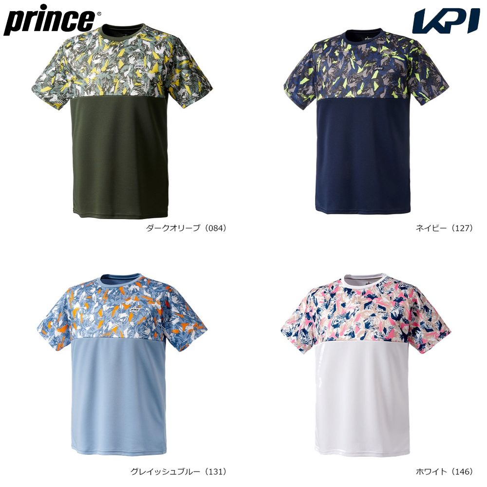 プリンス Prince テニスウェア ユニセックス   ゲームシャツ MS6009 2026SS 2月下旬発売予定※予約