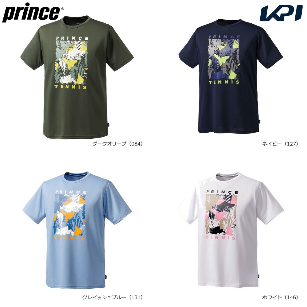 プリンス Prince テニスウェア ユニセックス   Tシャツ MS6010 2026SS 2月下旬発売予定※予約