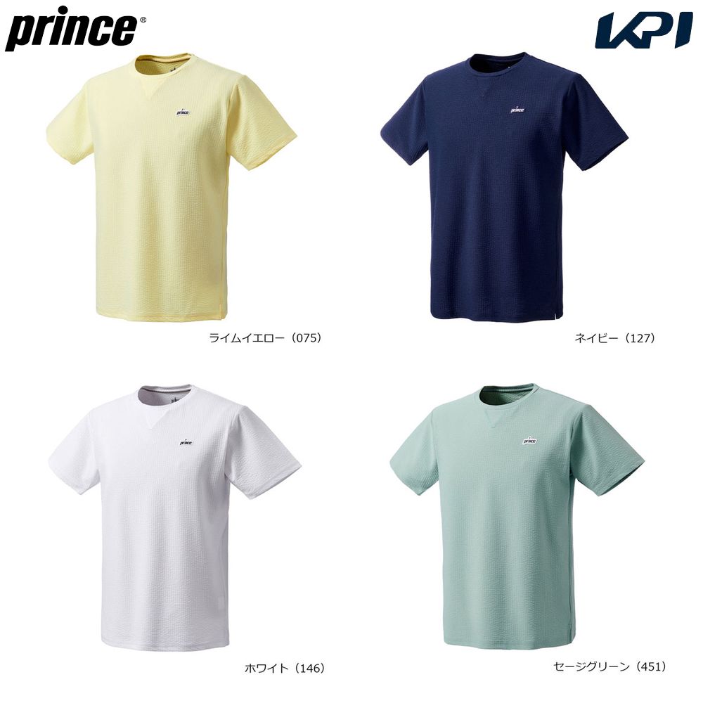 プリンス Prince テニスウェア ユニセックス   ゲームシャツ MS6011 2026SS 2月下旬発売予定※予約