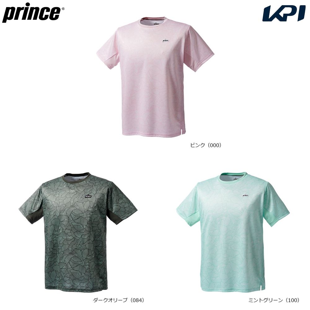 プリンス Prince テニスウェア ユニセックス   ゲームシャツ MS6013 2026SS 2月下旬発売予定※予約