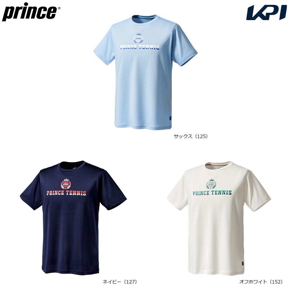 プリンス Prince テニスウェア ユニセックス   Tシャツ MS6016 2026SS 3月下旬発売予定※予約