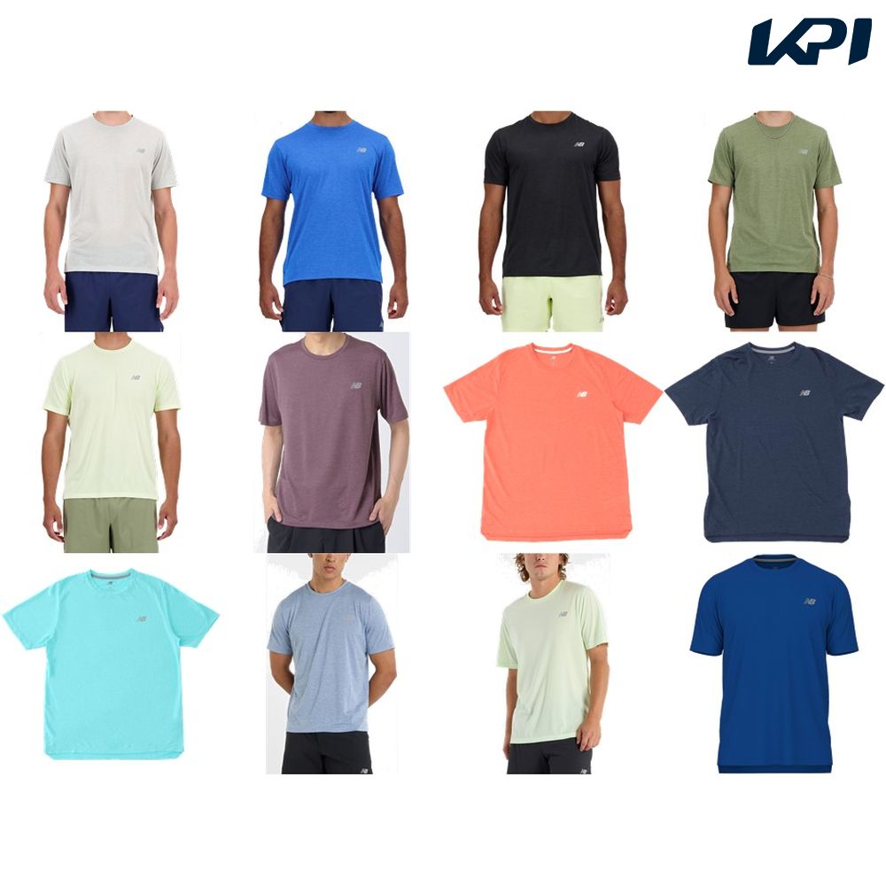ニューバランス NEW BLANCE ランニングウェア メンズ   53 Athletics ショートスリーブTシャツ MT41253 2020SS