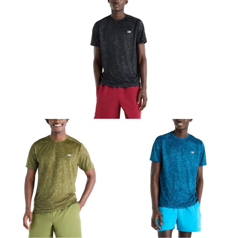 ニューバランス NEW BALANCE ランニングウェア メンズ   Sport Essential Printed T-Shirt MT6116OH 2026FW