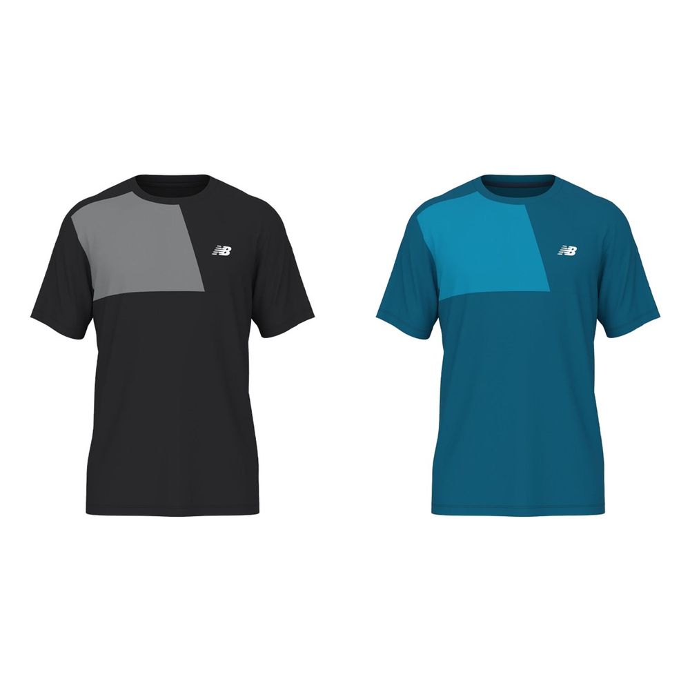 ニューバランス NEW BALANCE マルチSPウェア メンズ   Sport Block ショートスリーブTシャツ MT6271QR 2026FW