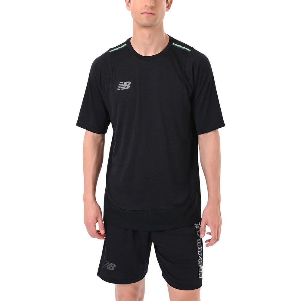 ニューバランス NEW BALANCE サッカーウェア メンズ   杢 接触冷感ショートスリーブシャツ MT62C3HU 2026FW