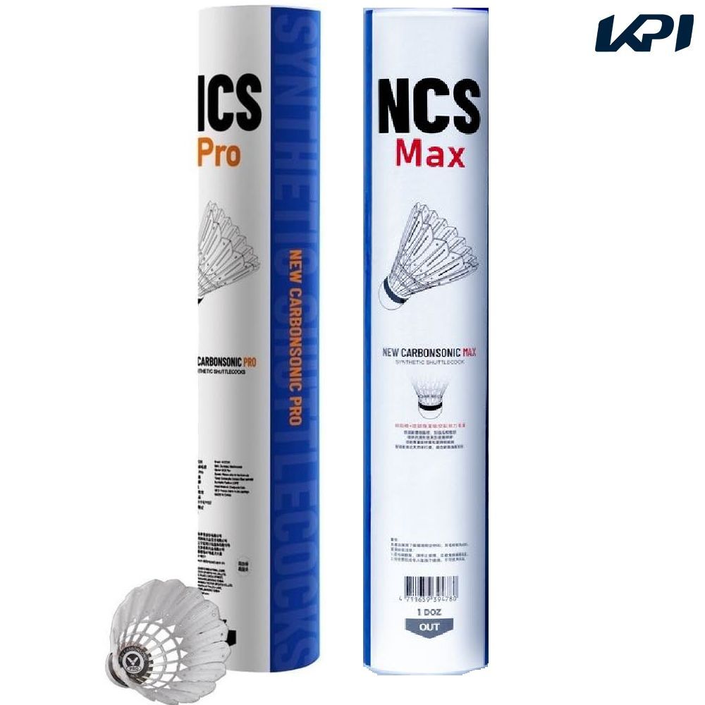 ビクター VICTOR バドミントンシャトルコック    カーボンシャトル　プロ＆マックス打ち比べセット 1+1ダース NCSPRO-MAX