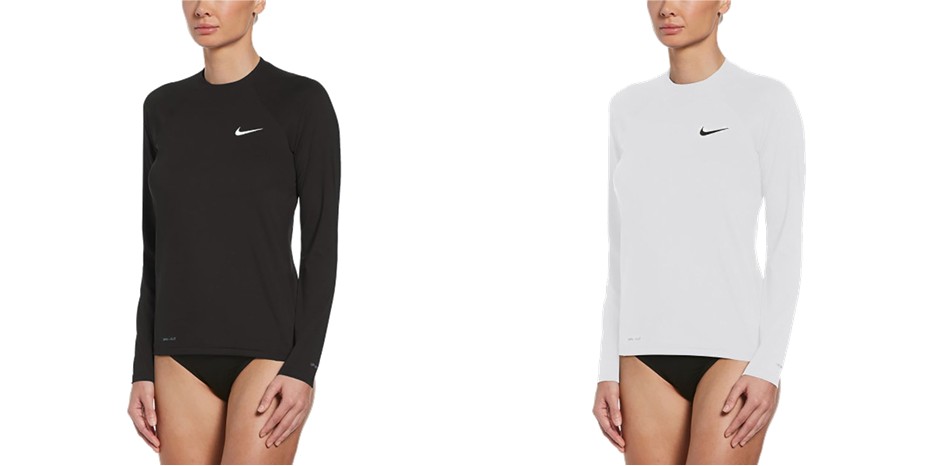 ナイキ NIKE 水泳水着 メンズ   ウィメンズソリッド長袖ハイドロガード NESSA386