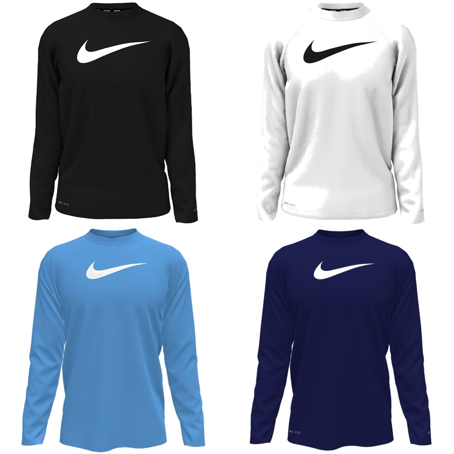 ナイキ NIKE 水泳水着 ジュニア   ボーイズソリッド長袖ハイドロガード NESSD829