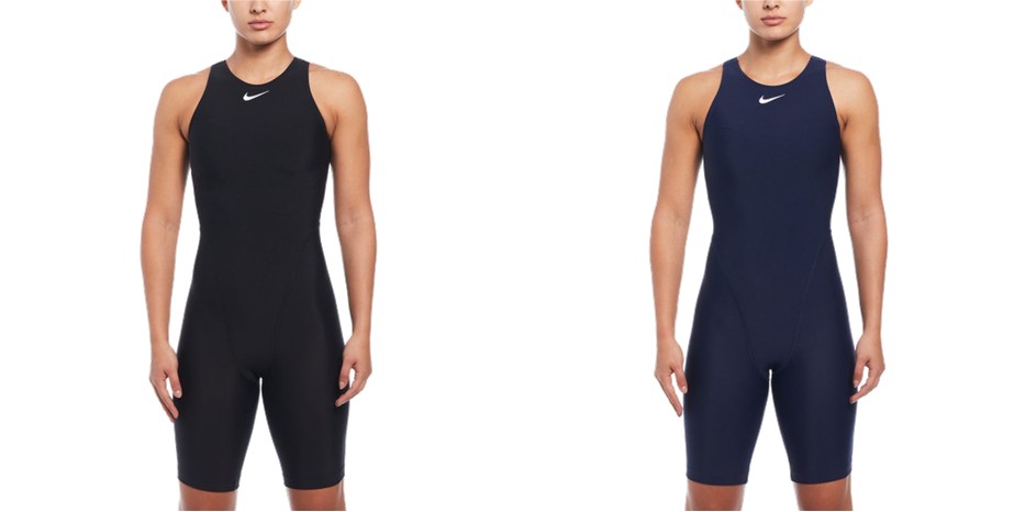 ナイキ NIKE 水泳水着 レディース   ハイドラストロング　ソリッドハイネック　レッグスーツ NESSE197