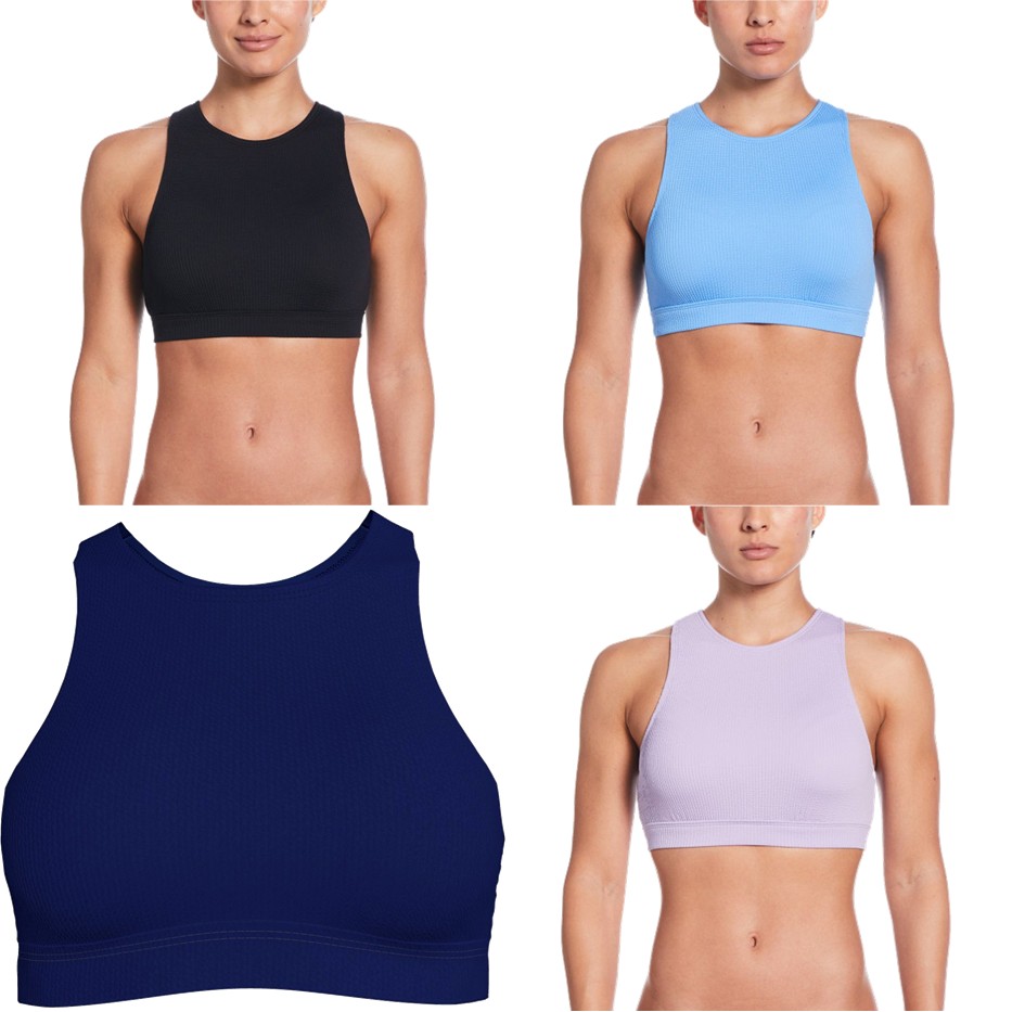 ナイキ NIKE 水泳水着 レディース   リブハイネックビキニトップ NESSF269