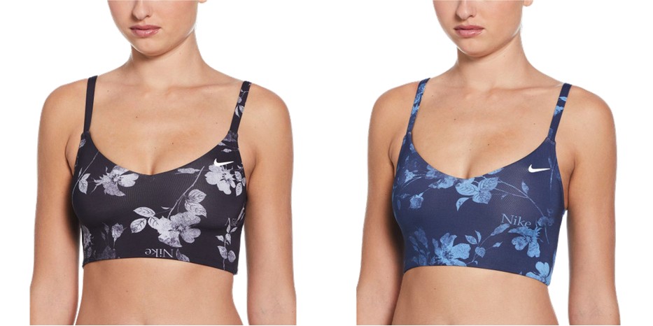 ナイキ NIKE 水泳水着 レディース   フラワープリントＶネックミッドキニ NESSF275
