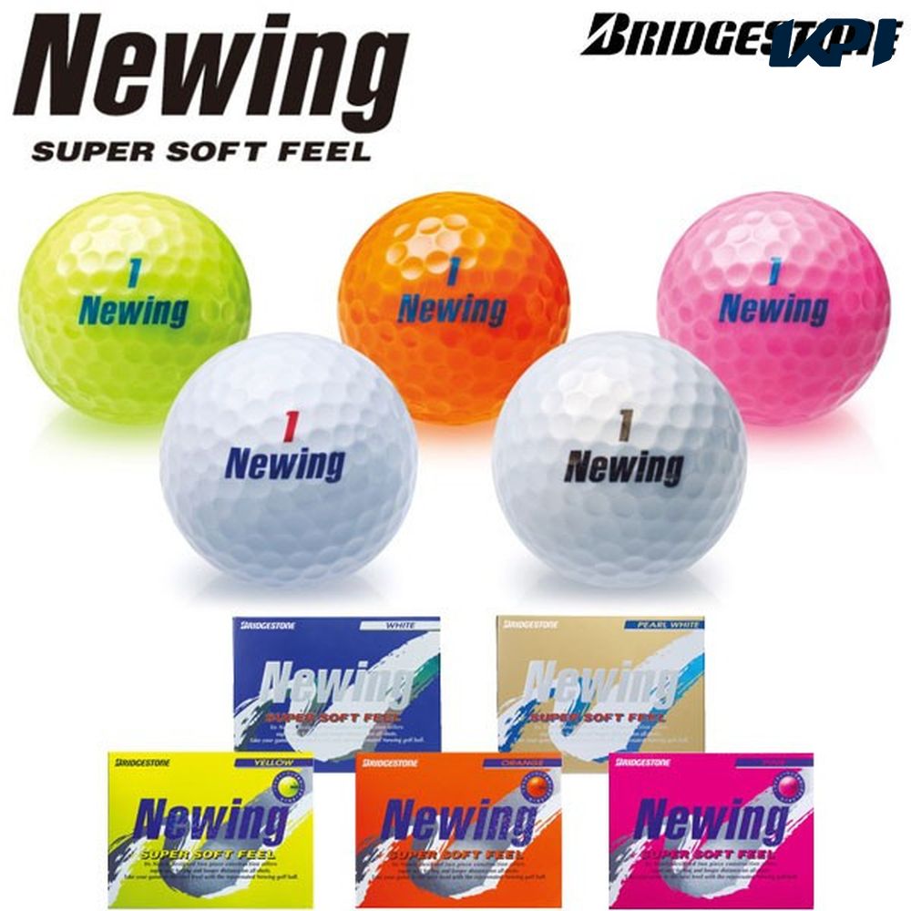 ブリヂストン BRIDGESTONE ゴルフボール  ニューイングスーパーソフトフィール newing-SP