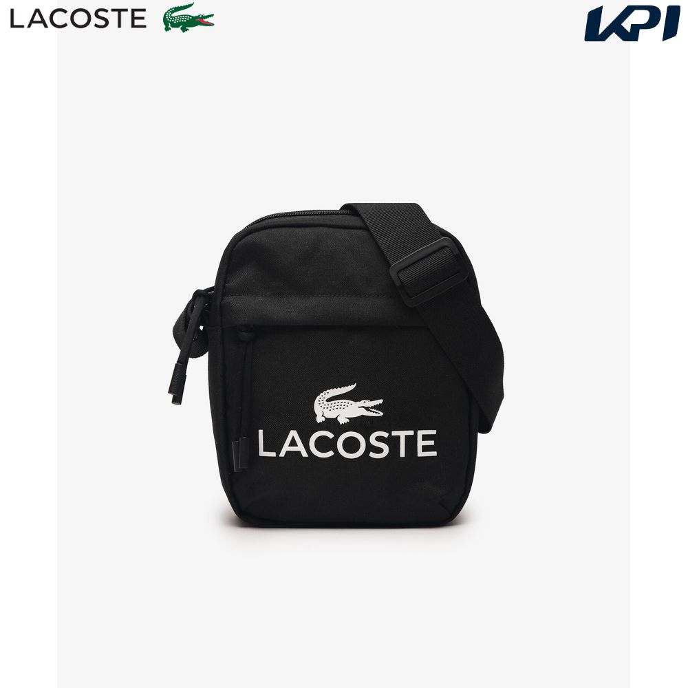 ラコステ LACOSTE テニスバッグ・ケース    VERTICAL CAMERA BAG ブラック NU5181ZT-000 2月中旬発売予定※予約「タオルキャンペーン対象」