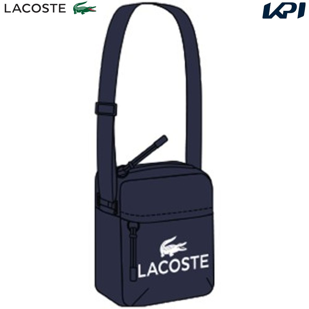 ラコステ LACOSTE テニスバッグ・ケース    VERTICAL CAMERA BAG ネイビー NU5181ZT-021 2月中旬発売予定※予約「タオルキャンペーン対象」
