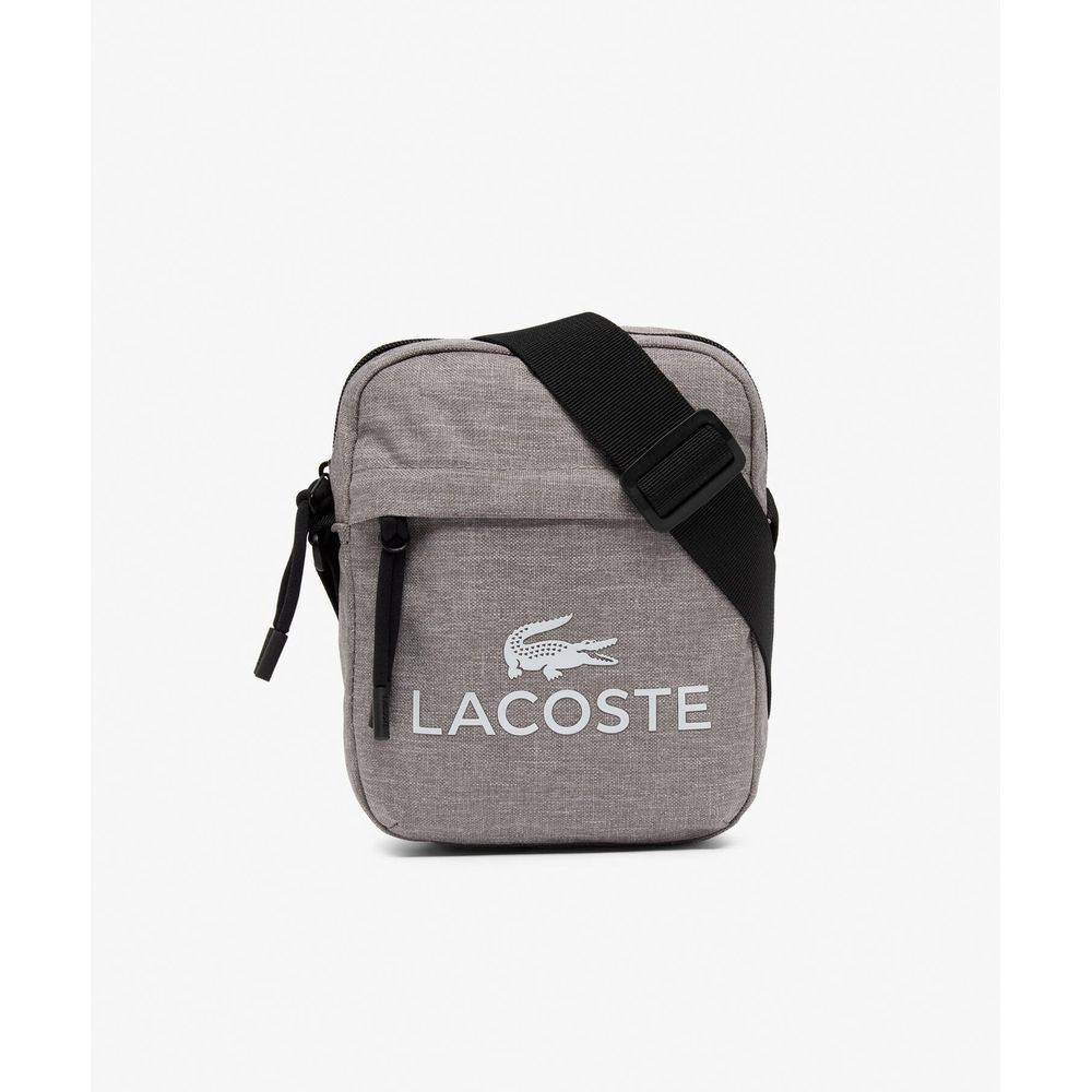 ラコステ LACOSTE テニスバッグ・ケース メンズ   VERTICAL CAMERA BAG ナイロン カメラバッグ グレー NU5181ZT-A39 9月中旬発売予定※予約