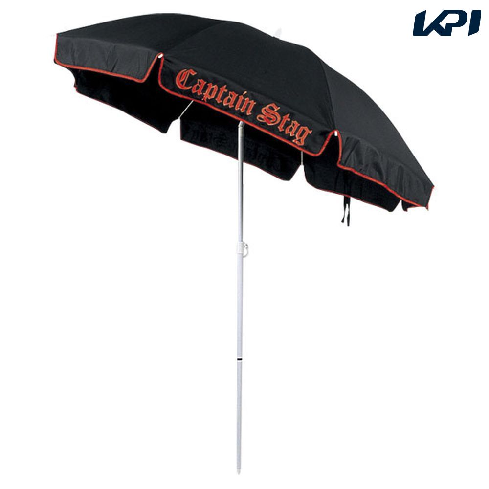 CAPTAIN STAG アウトドア設備用品    ユーロクラシックパラソル200cm ブラック M1540