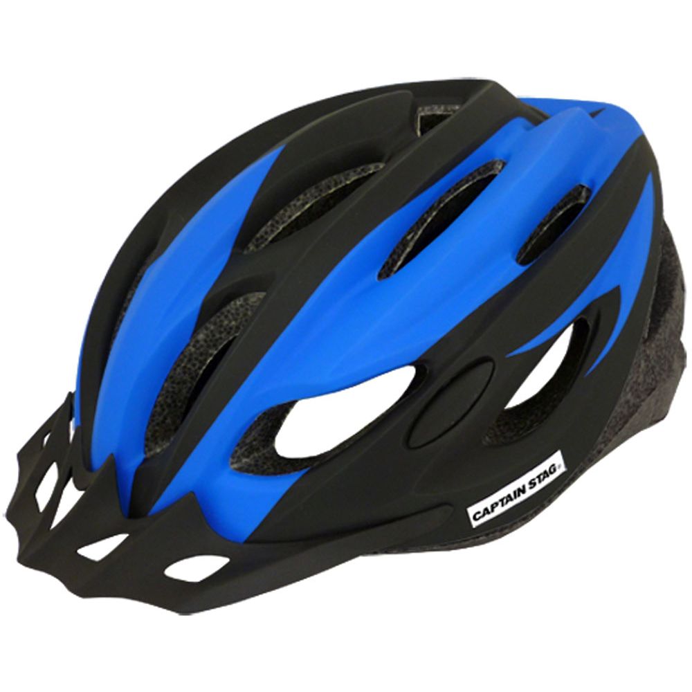 アウトドアその他  CAPTAIN STAG キャプテンスタッグ 自転車用 ヘルメット Vento マットブルー Y6521