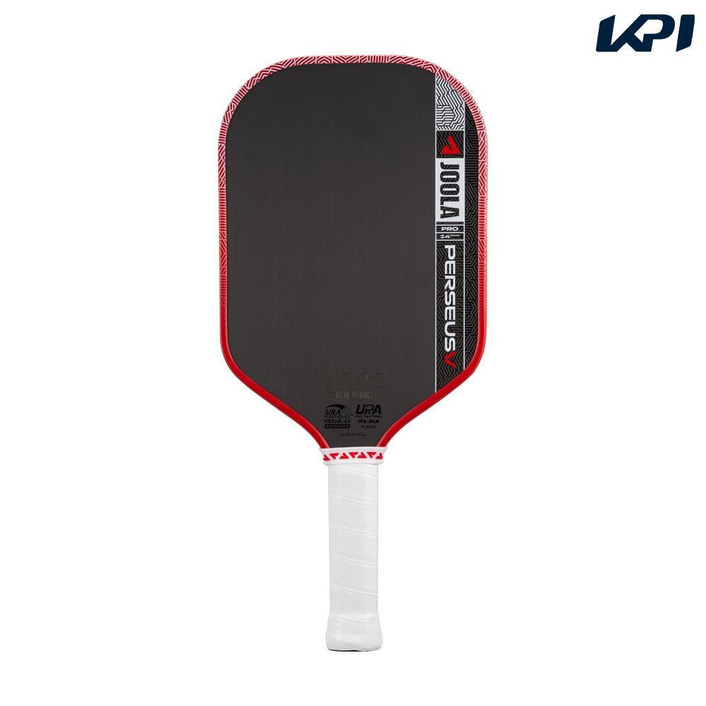 ヨーラ JOOLA ピックルボールパドル    ベン・ジョンズ ペルセウス プロ V 14mm　ブレイズレッド PAPAO049101014