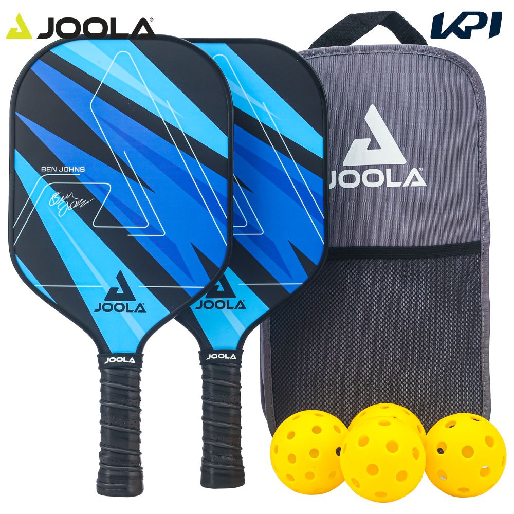 ヨーラ JOOLA ピックルボールパドル    ヨーラ ベン・ジョンズ ブルー ライトニング ピックルボール バドル セット PAPSE002000000