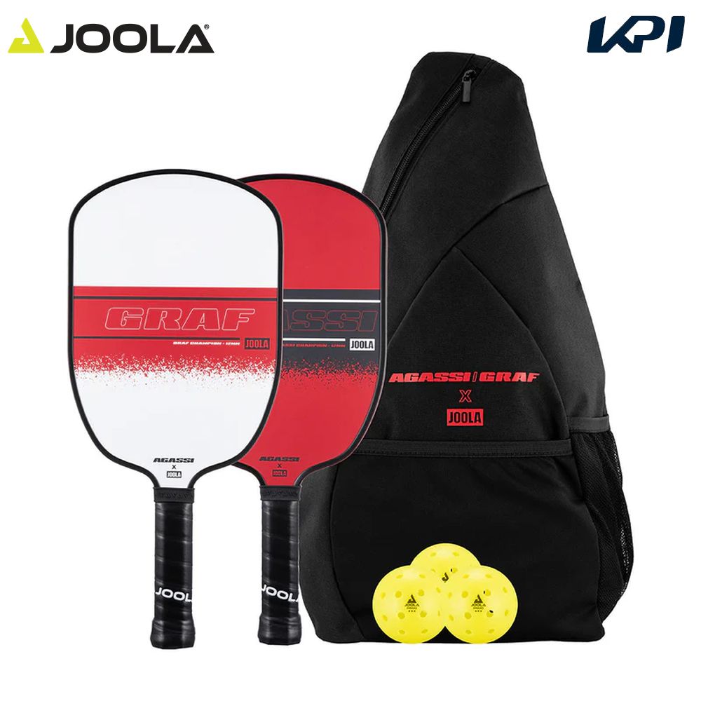 ヨーラ JOOLA ピックルボールパドル    アガシ/グラフ チャンピオン セット PAPSE003000000