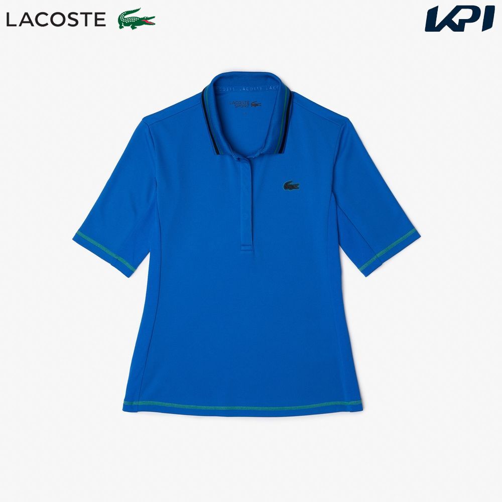 ラコステ LACOSTE テニスウェア レディース ポロシャツ PF4842-99-KXB 2023SS